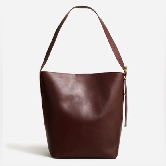 Madewell The Essential Bucket Tote - Chocolate Raisin - Picture 7 of 8